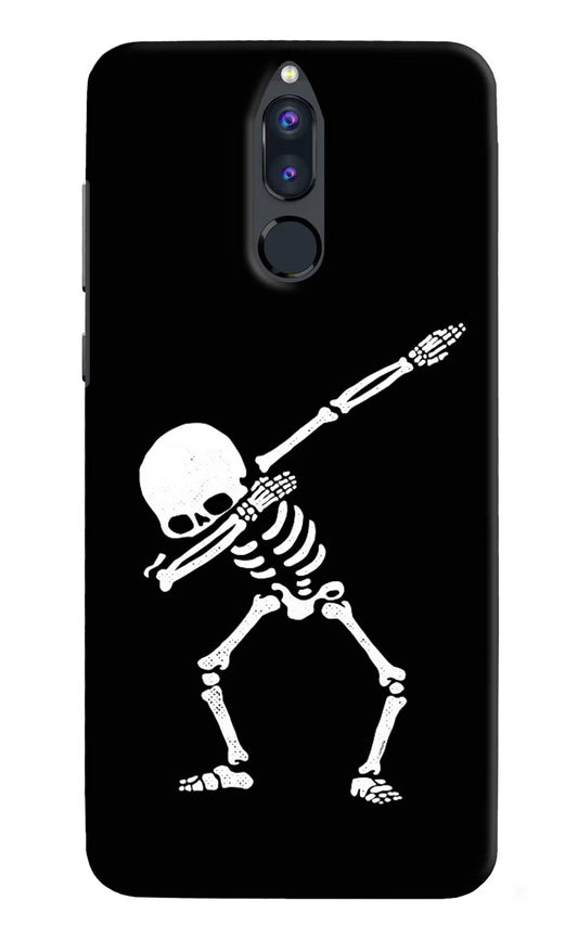 Dabbing Skeleton Art Honor 9i Hard Case Back Cover by Casekaro