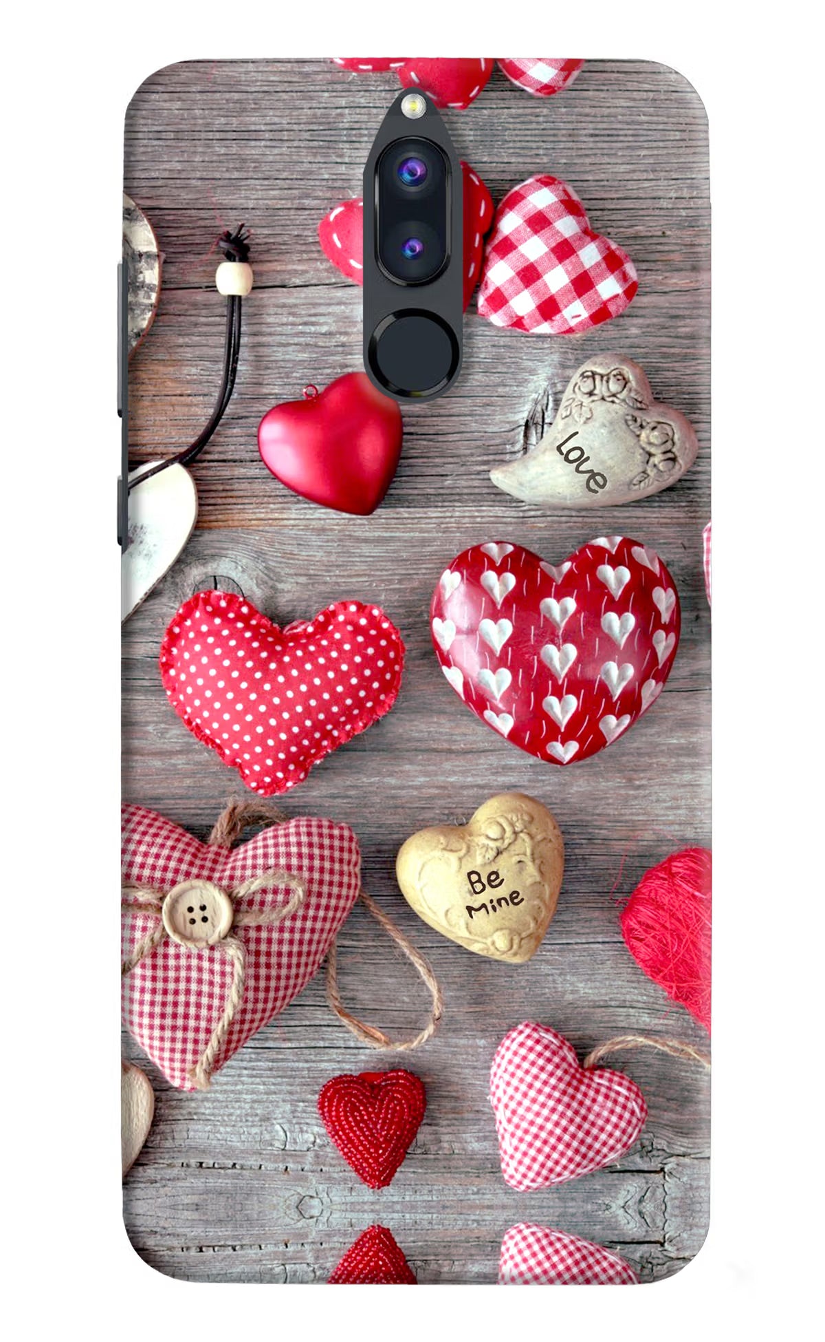 Love Wallpaper Honor 9i Hard Case Back Cover by Casekaro