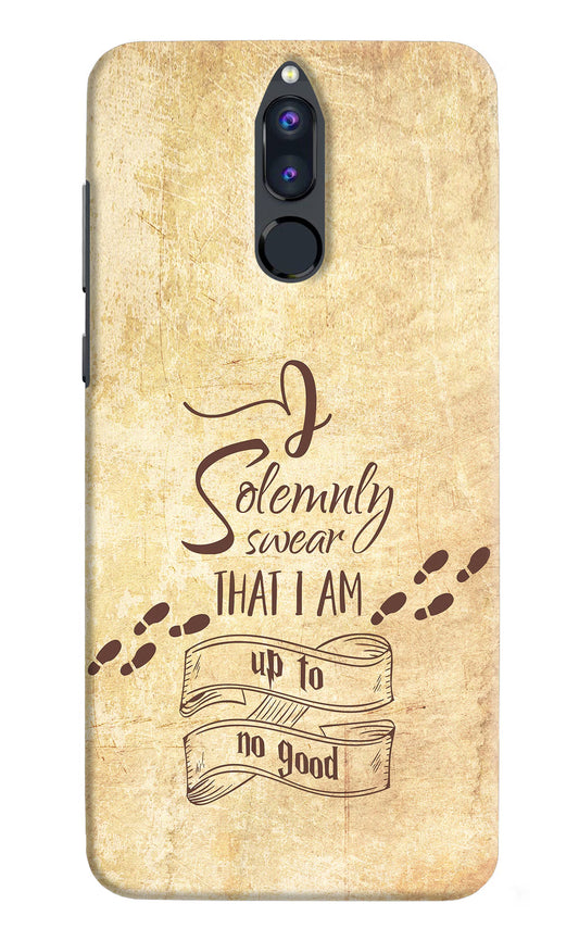 I Solemnly swear that i up to no good Honor 9i Hard Case Back Cover by Casekaro