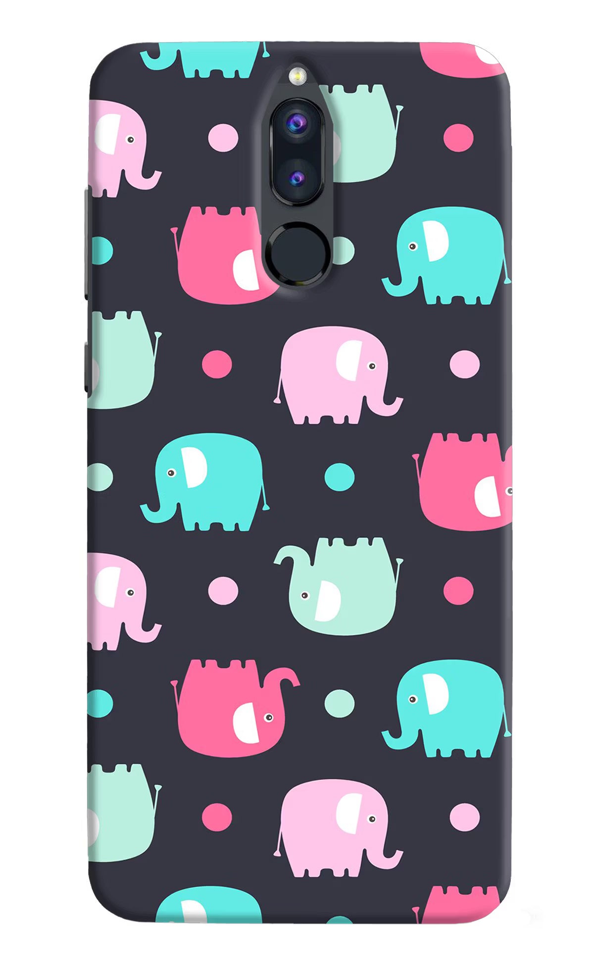 Elephants Honor 9i Hard Case Back Cover by Casekaro