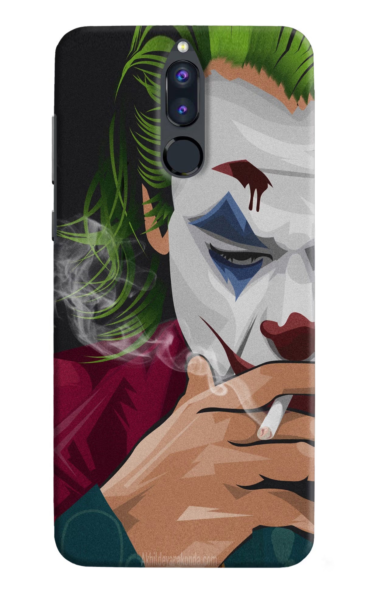 Joker Smoking Honor 9i Hard Case Back Cover by Casekaro