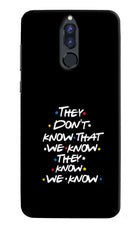 FRIENDS Dialogue Honor 9i Hard Case Back Cover by Casekaro