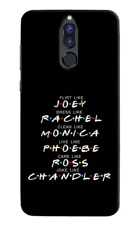FRIENDS Character Honor 9i Hard Case Back Cover by Casekaro