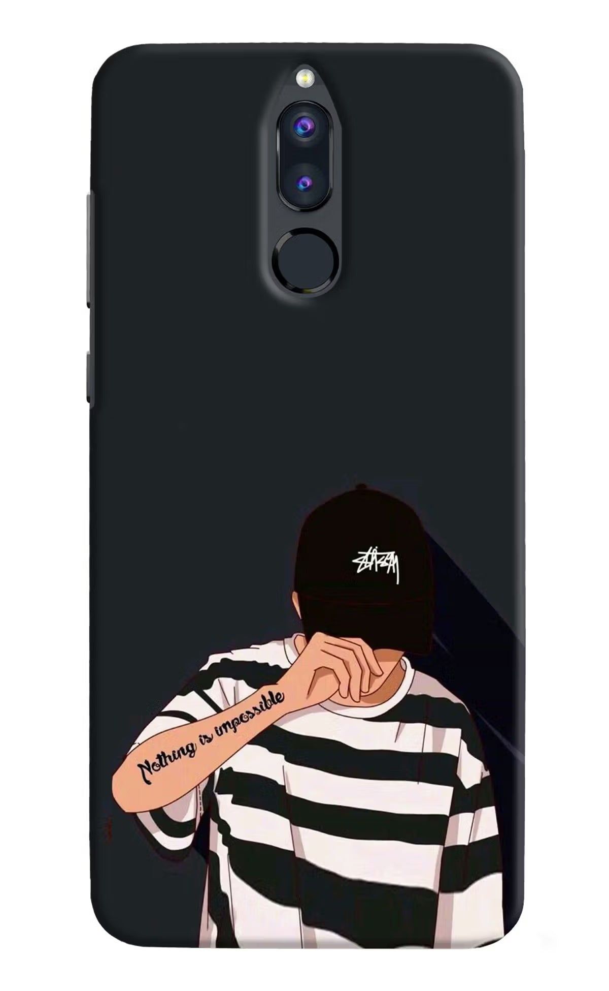 Aesthetic Boy Honor 9i Hard Case Back Cover by Casekaro