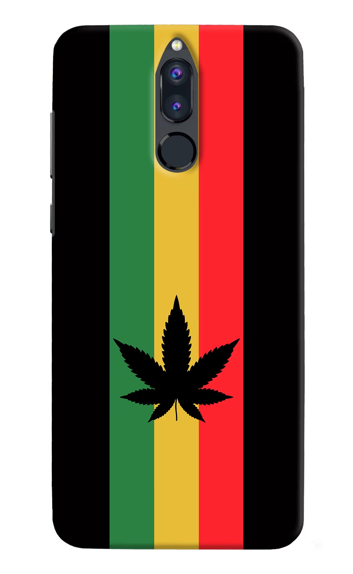 Weed Flag Honor 9i Hard Case Back Cover by Casekaro