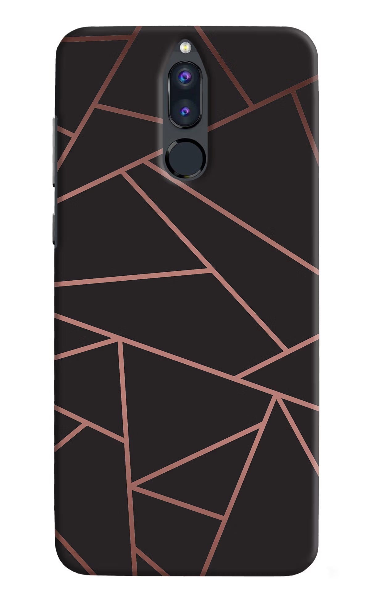 Geometric Pattern Honor 9i Hard Case Back Cover by Casekaro