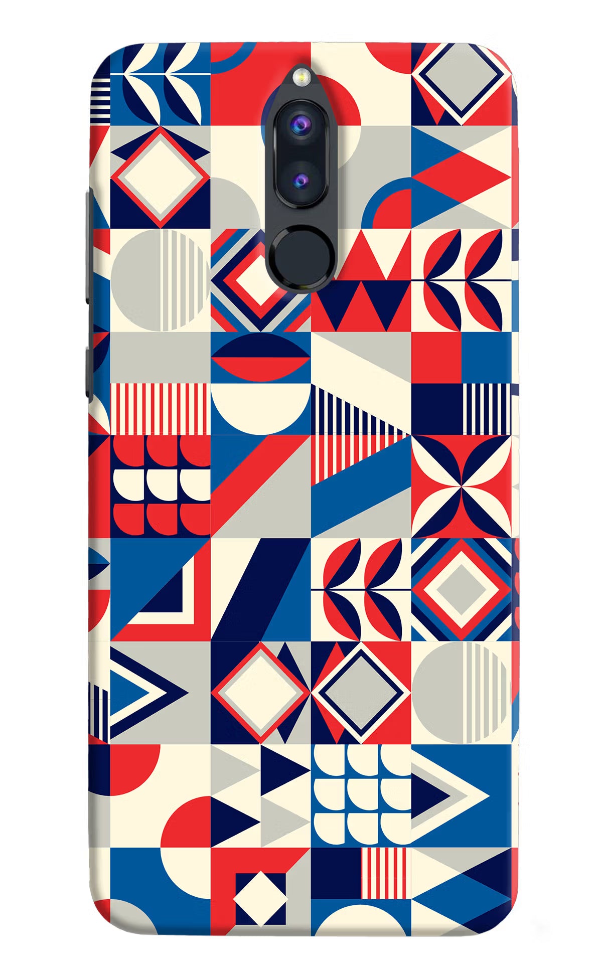 Colorful Pattern Honor 9i Hard Case Back Cover by Casekaro