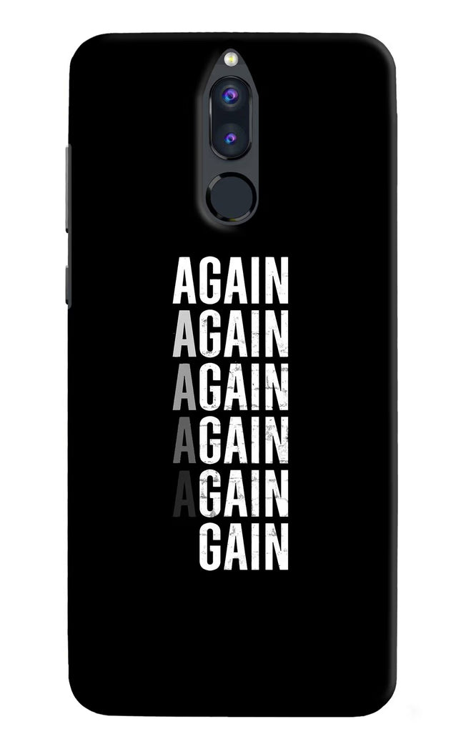 Again Again Gain Honor 9i Hard Case Back Cover by Casekaro