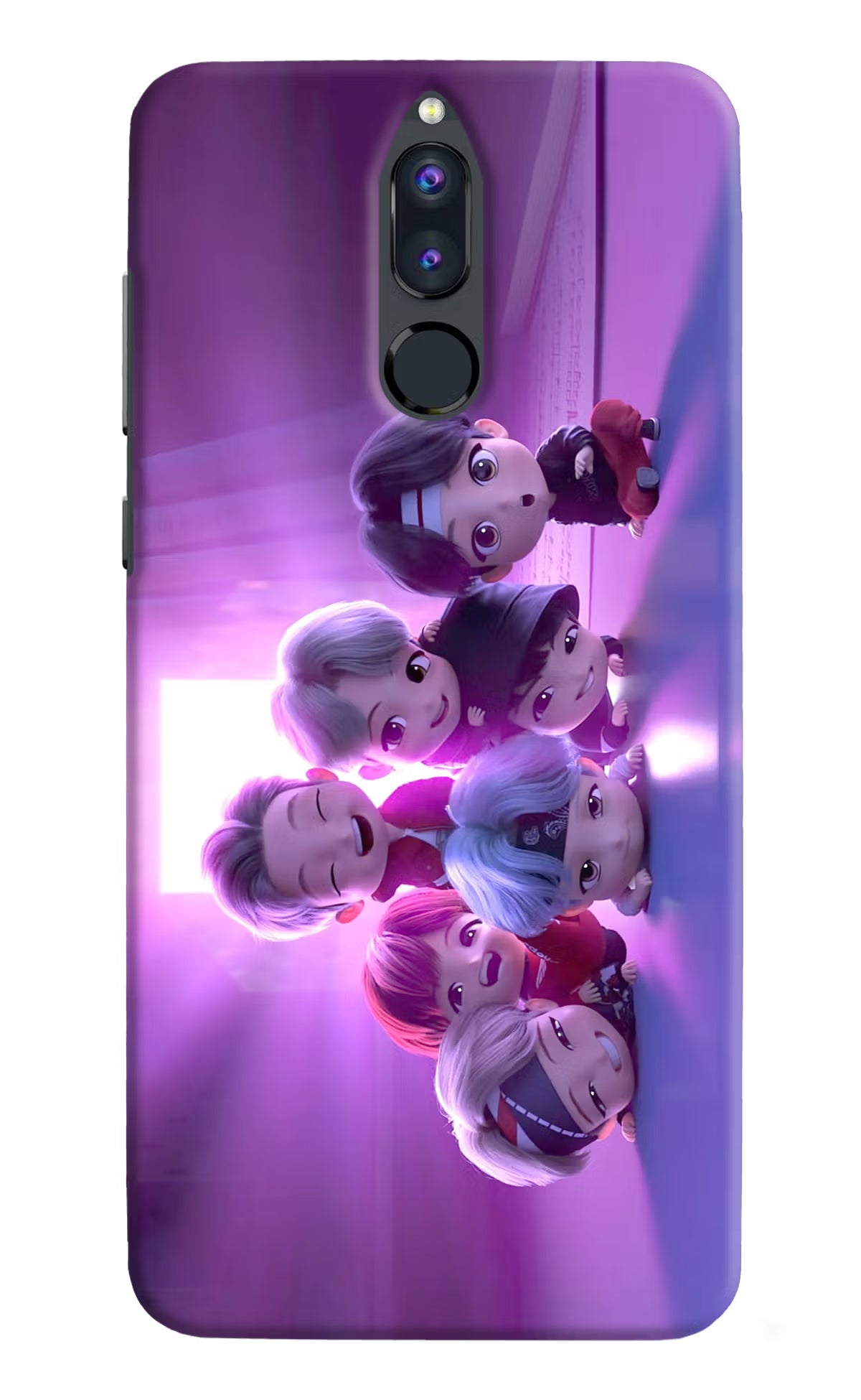BTS Chibi Honor 9i Hard Case Back Cover by Casekaro