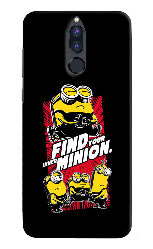Find your inner Minion Honor 9i Hard Case Back Cover by Casekaro