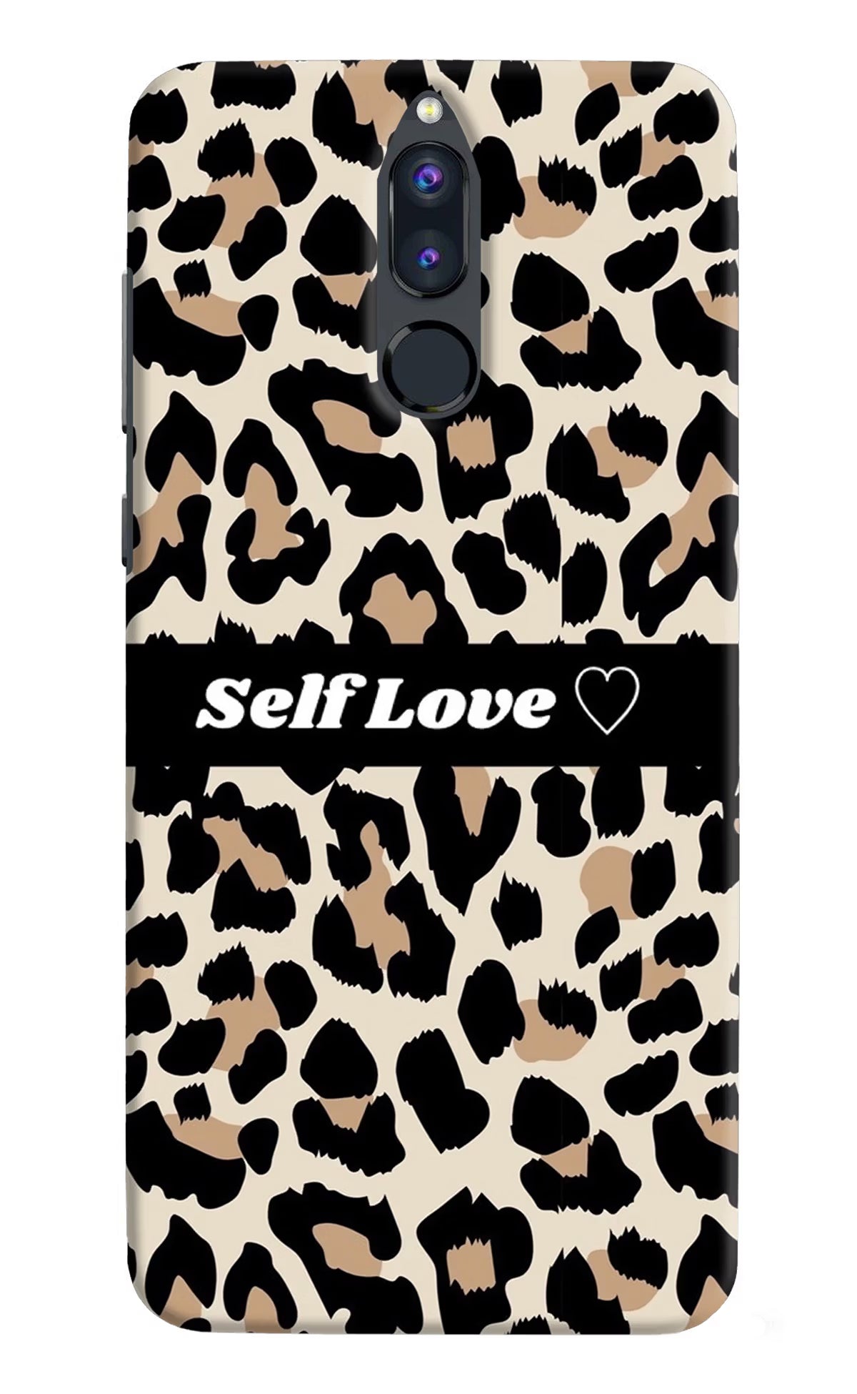 Leopard Print Self Love Honor 9i Hard Case Back Cover by Casekaro