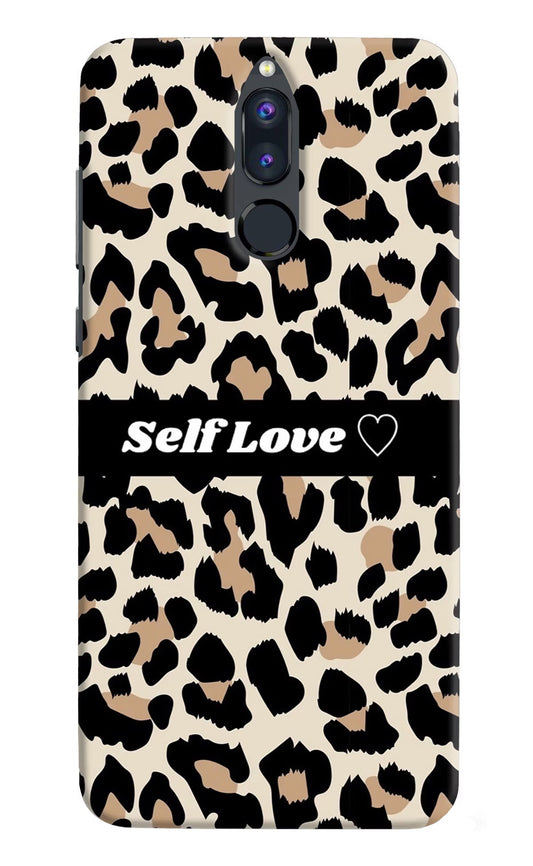Leopard Print Self Love Honor 9i Hard Case Back Cover by Casekaro