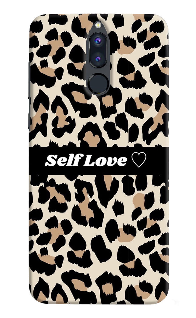 Leopard Print Self Love Honor 9i Hard Case Back Cover by Casekaro