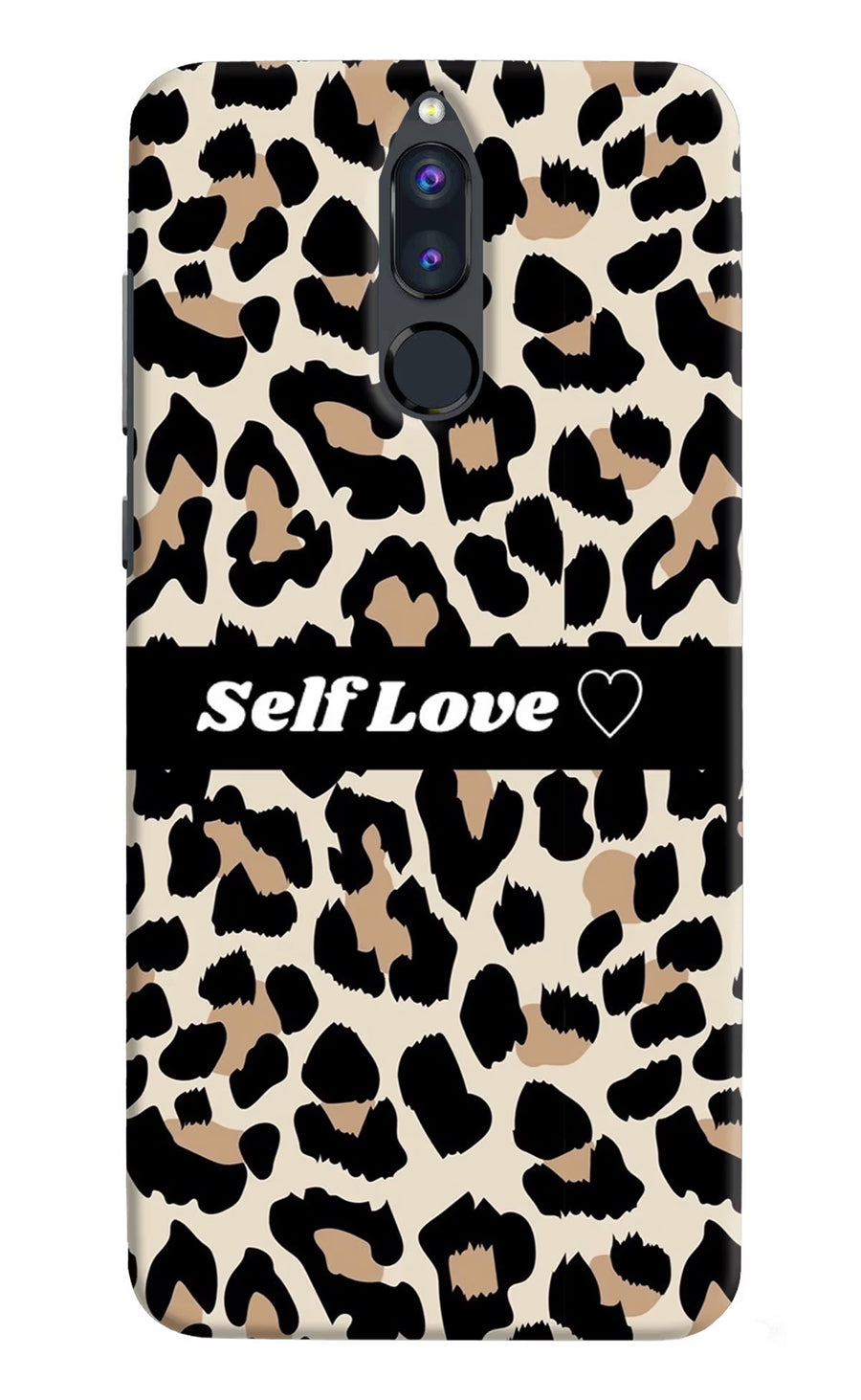 Leopard Print Self Love Honor 9i Back Cover, Hard case
