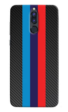 BMW Stripes Pattern Honor 9i Hard Case Back Cover by Casekaro