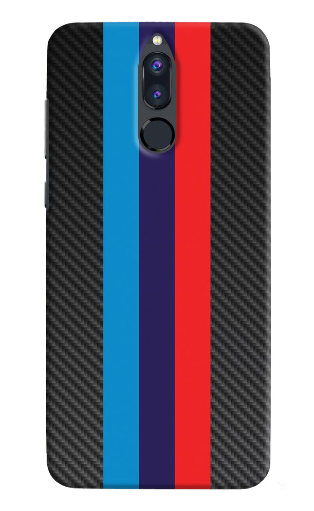 BMW Stripes Pattern Honor 9i Hard Case Back Cover by Casekaro