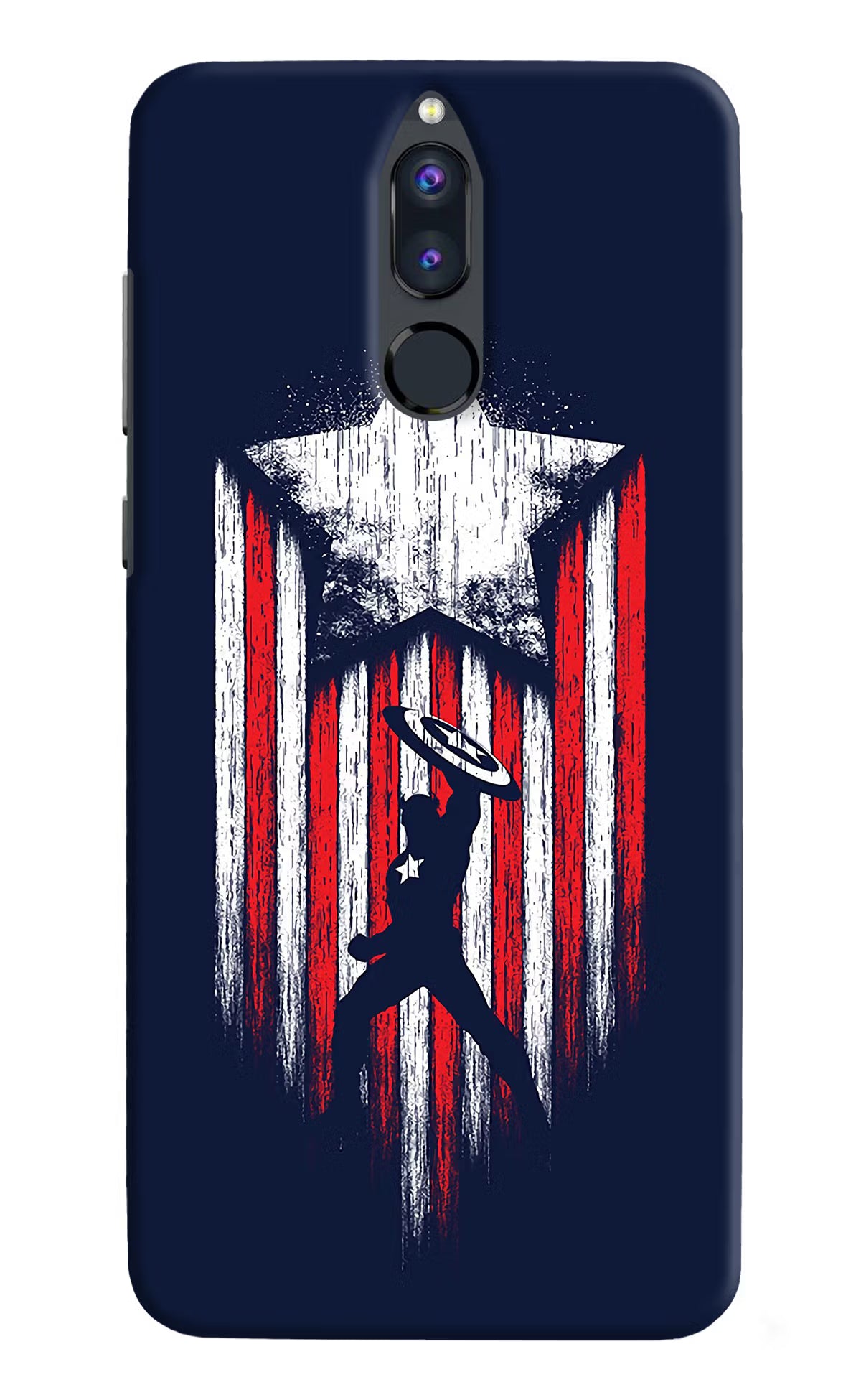 Captain America Marvel Art Honor 9i Hard Case Back Cover by Casekaro