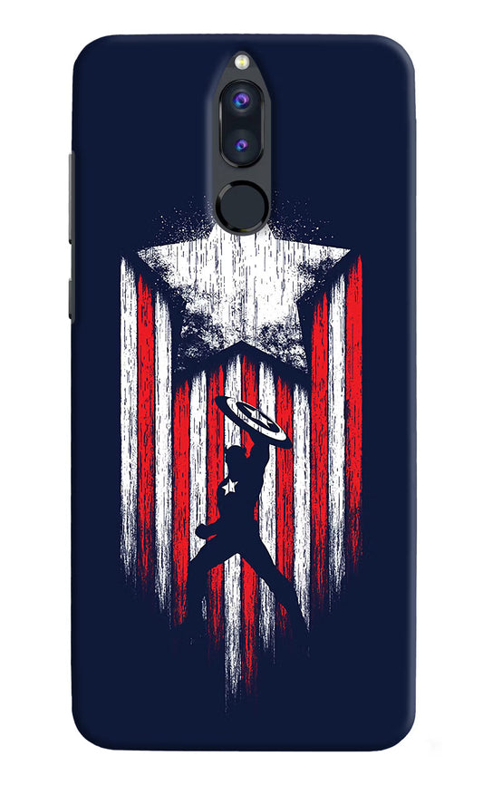 Captain America Marvel Art Honor 9i Hard Case Back Cover by Casekaro