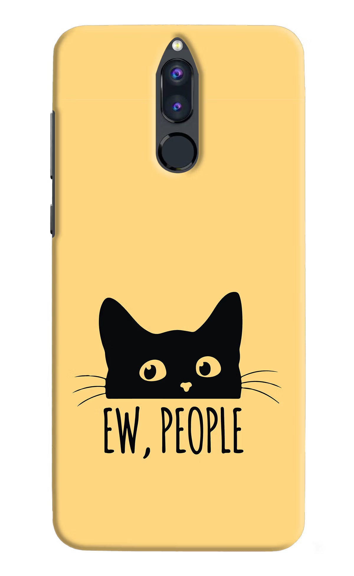 Ew People Catitude Honor 9i Hard Case Back Cover by Casekaro