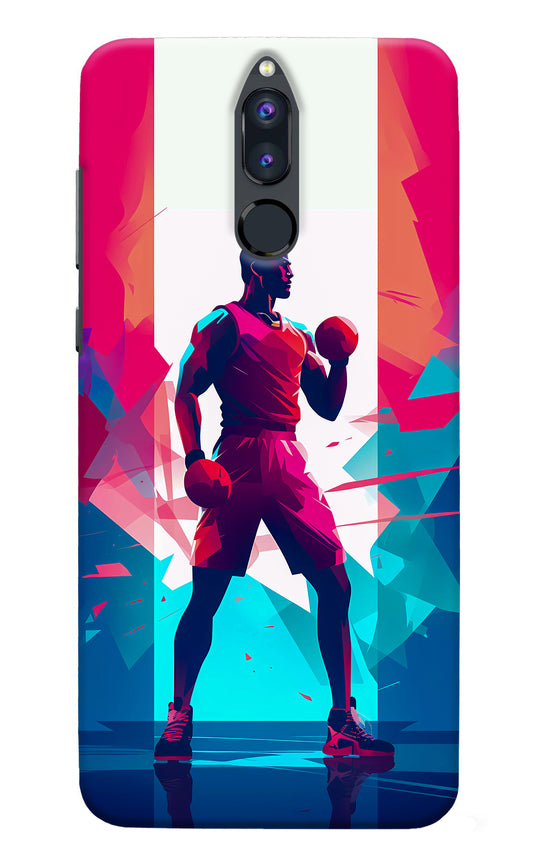 Champion Fighter (AI Generated) Honor 9i Back Cover