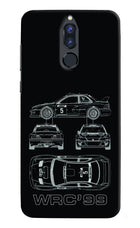 WRC'99 Honor 9i Hard Case Back Cover by Casekaro