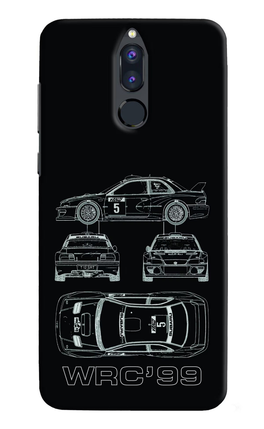 WRC'99 Honor 9i Back Cover, Hard case