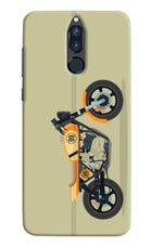 Vertical Speedster Honor 9i Hard Case Back Cover by Casekaro