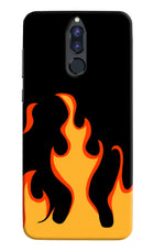 Fired Up – Black Honor 9i Hard Case Back Cover by Casekaro