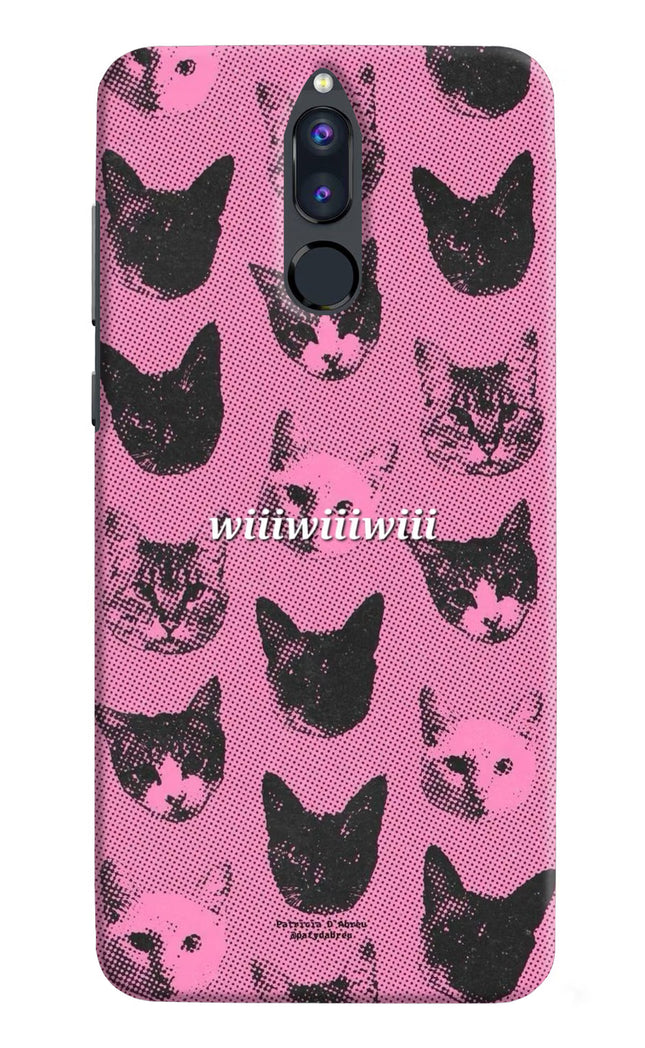 Pink Cats Honor 9i Hard Case Back Cover by Casekaro