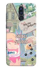 Studio Ghibli Honor 9i Hard Case Back Cover by Casekaro