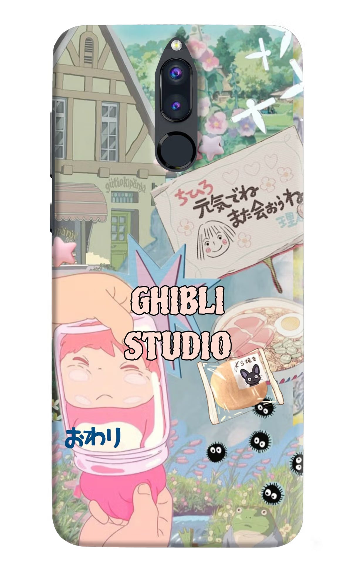 Studio Ghibli Honor 9i Back Cover