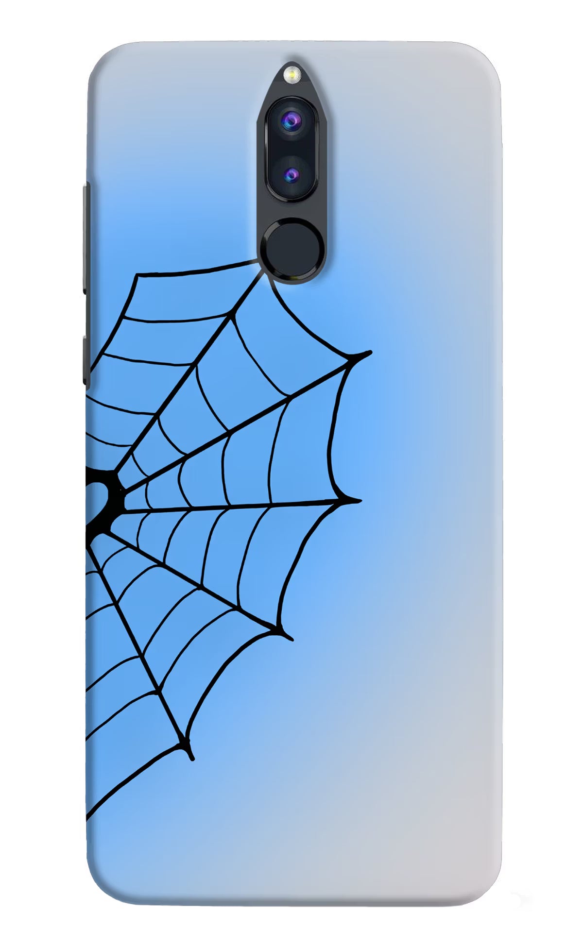 Blue Web Honor 9i Back Cover