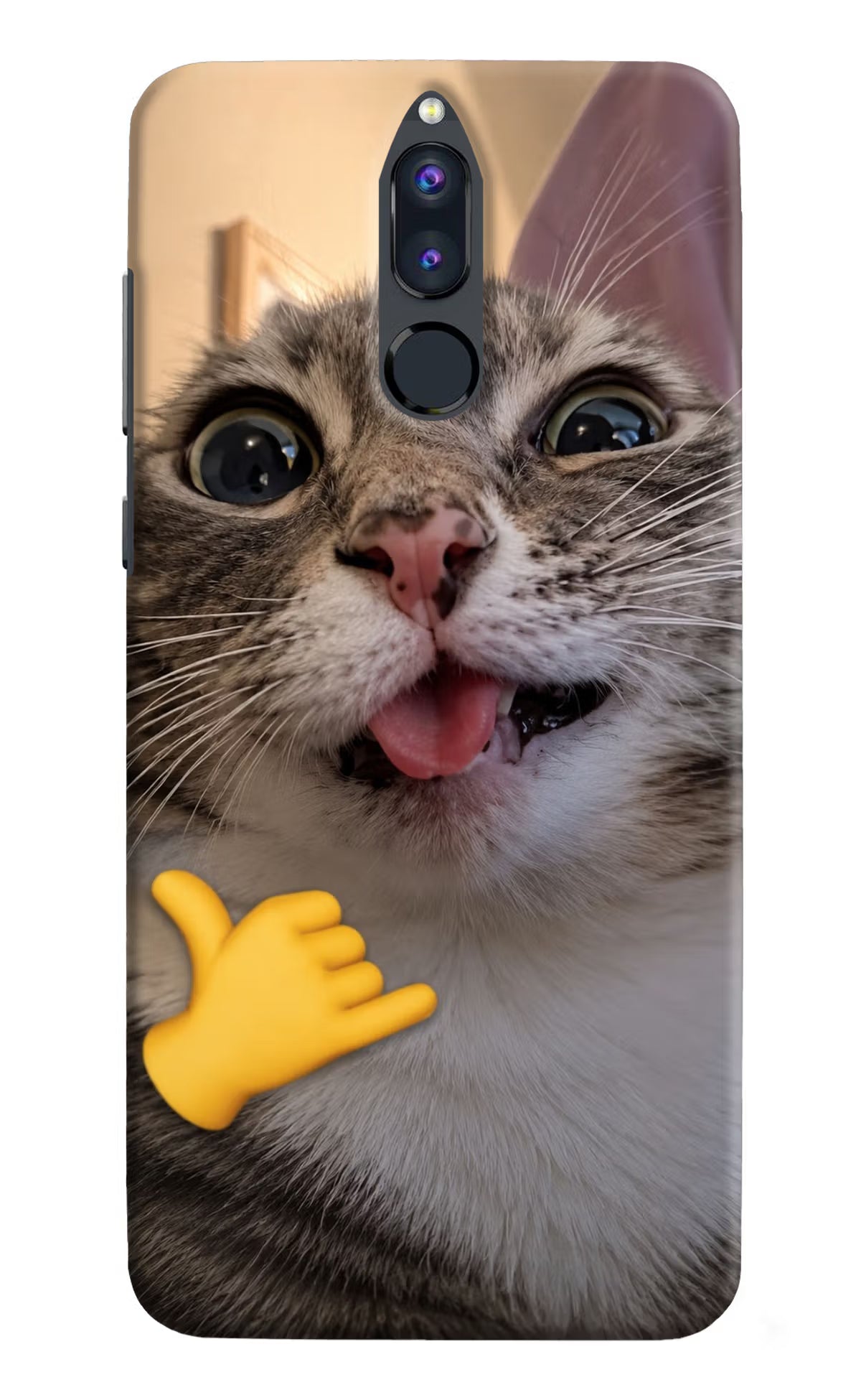 Silly Cat Call Honor 9i Back Cover
