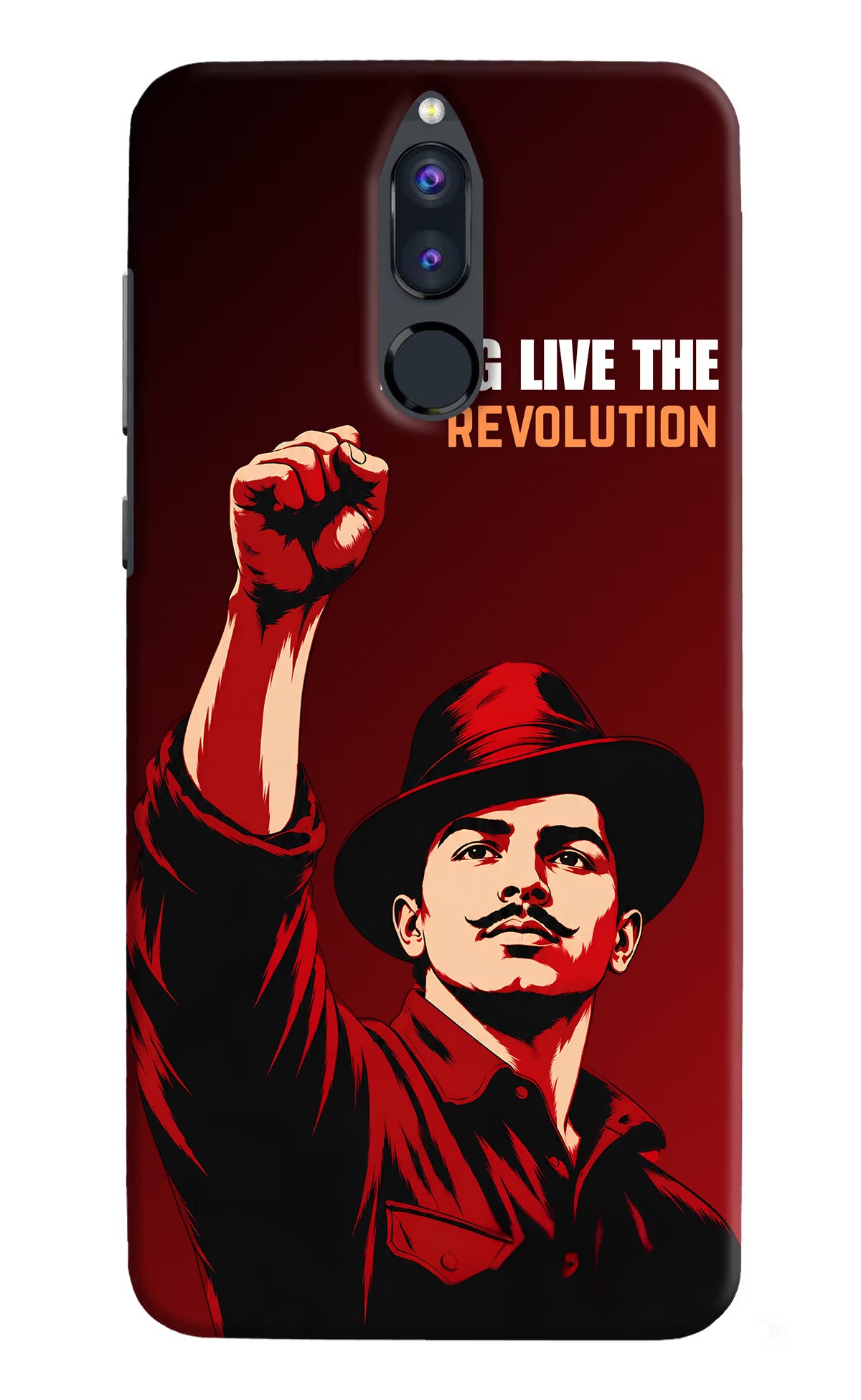 Bhagat Singh Revolution Honor 9i Back Cover