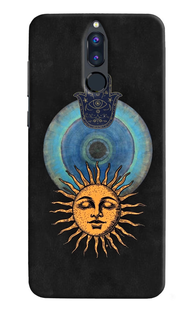Divine Sun Honor 9i Hard Case Back Cover by Casekaro