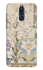 White Lily Honor 9i Back Cover