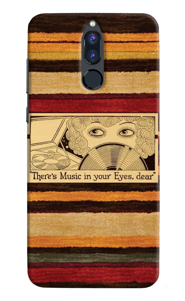 Vinyl Stripes Honor 9i Hard Case Back Cover by Casekaro