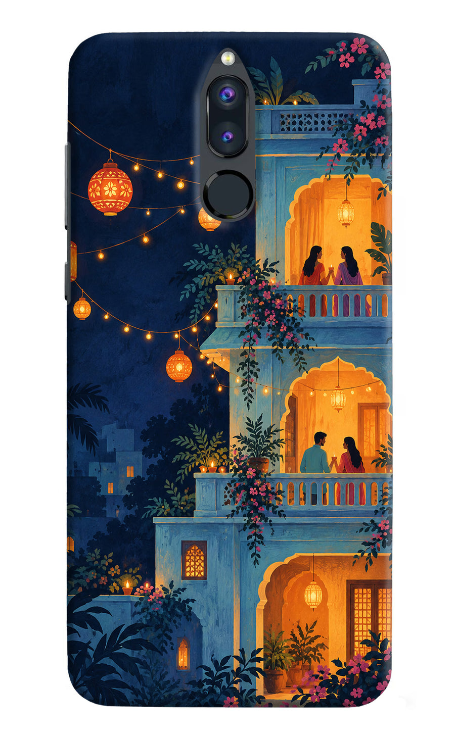Balcony Glow Honor 9i Back Cover, Hard case