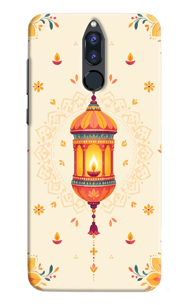 Golden Lantern Honor 9i Hard Case Back Cover by Casekaro
