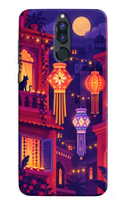 Lantern Lane Honor 9i Hard Case Back Cover by Casekaro