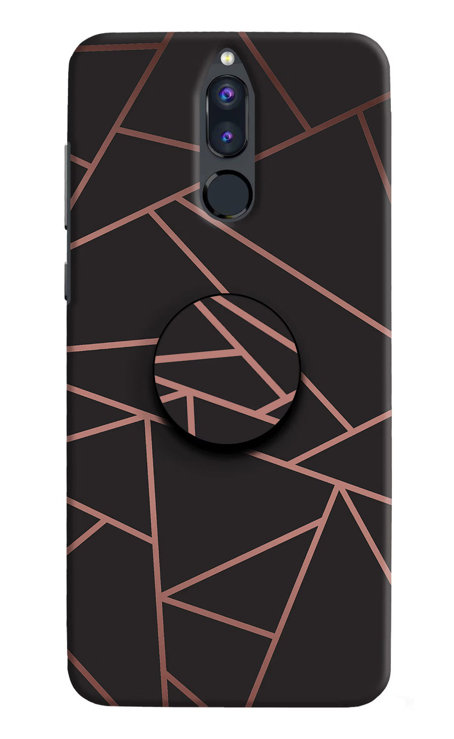 Geometric Pattern Honor 9i Pop Case, Hard case