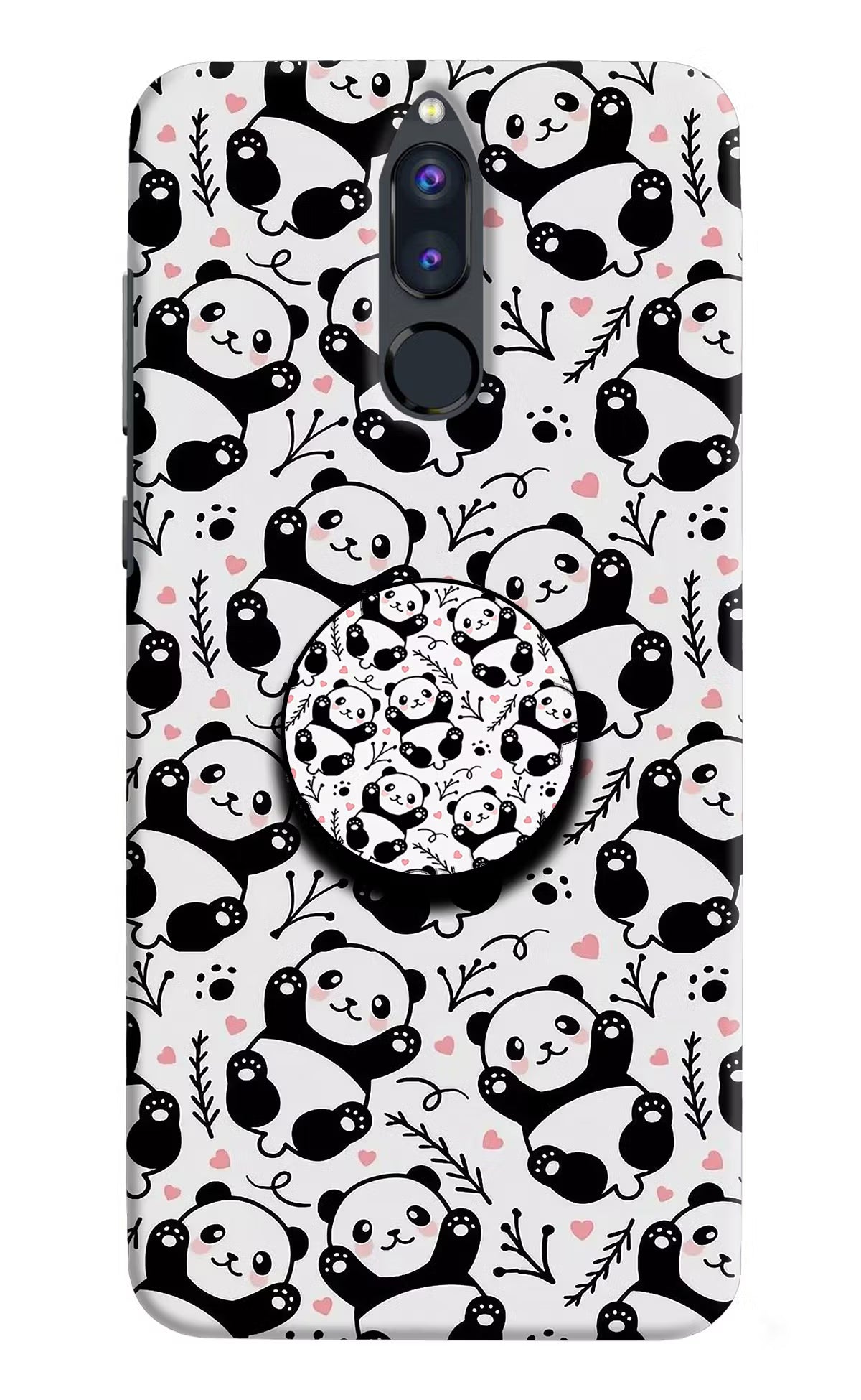 Cute Panda Honor 9i Pop Case by Casekaro