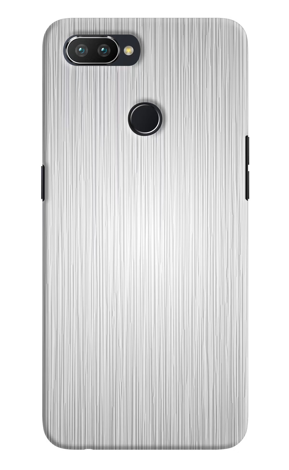 Wooden Grey Texture Realme U1 Hard Case Back Cover by Casekaro