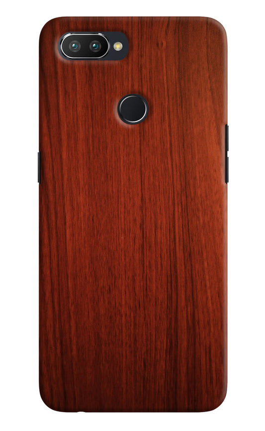 Wooden Plain Pattern Realme U1 Hard Case Back Cover by Casekaro