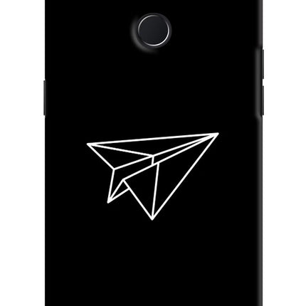Paper Plane White Realme U1 Hard Case Back Cover by Casekaro
