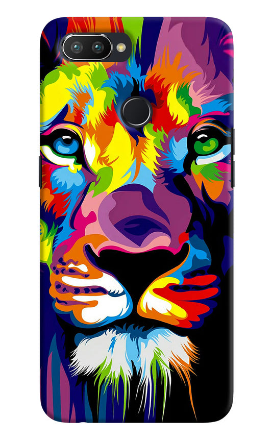 Lion Realme U1 Hard Case Back Cover by Casekaro