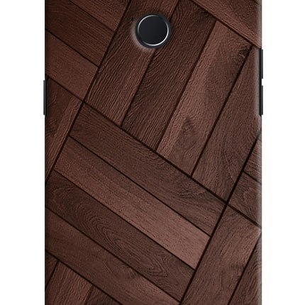 Wooden Texture Design Realme U1 Hard Case Back Cover by Casekaro