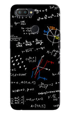 Mathematics Formula Realme U1 Hard Case Back Cover by Casekaro
