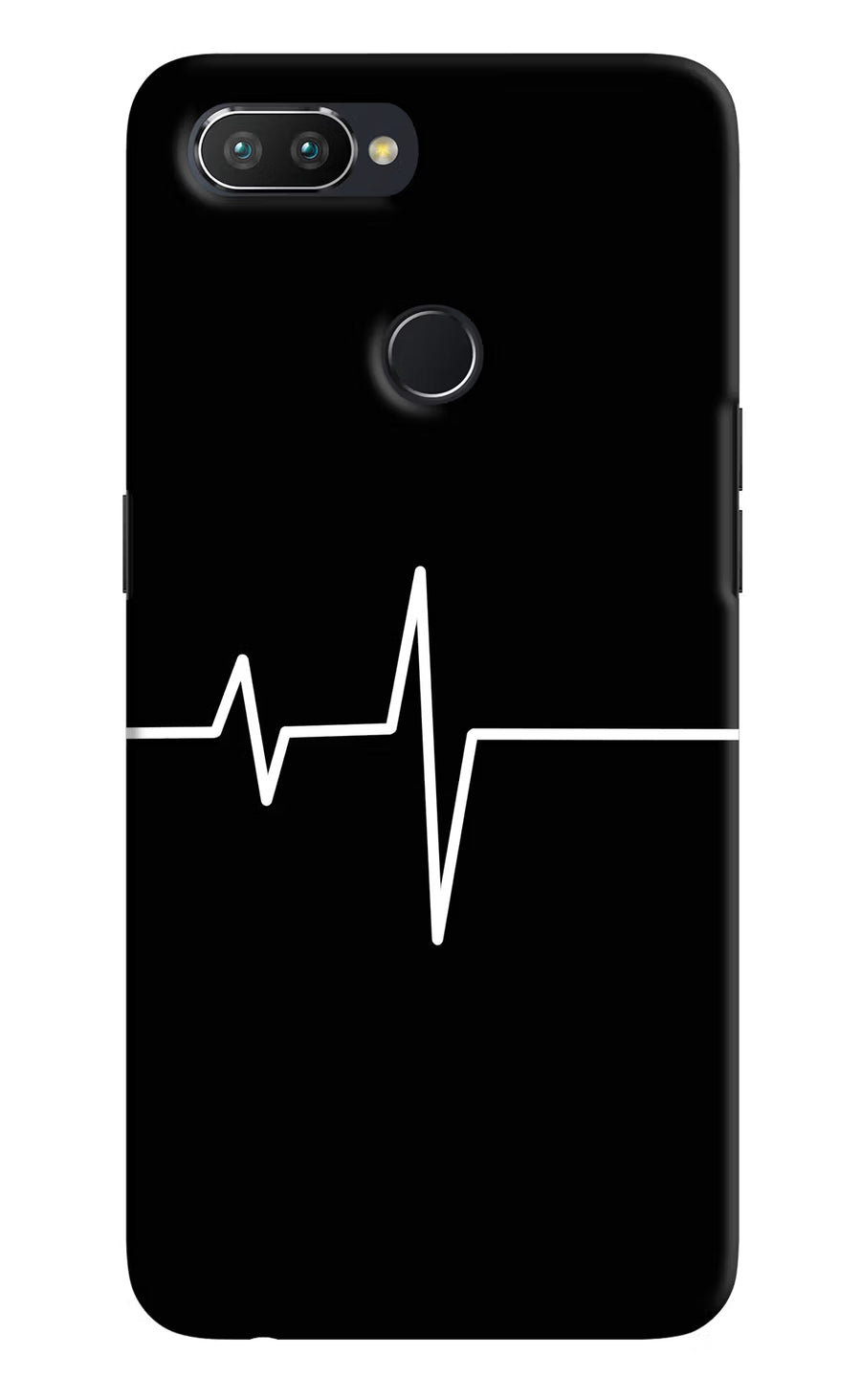 Heart Beats Realme U1 Back Cover, Hard case