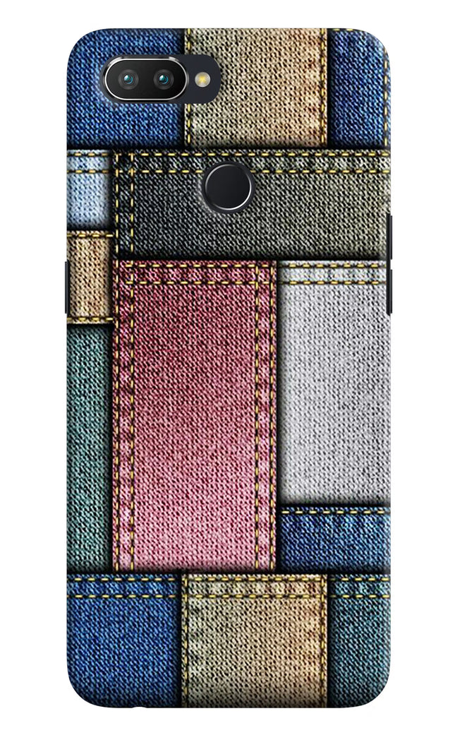 Multicolor Jeans Realme U1 Hard Case Back Cover by Casekaro
